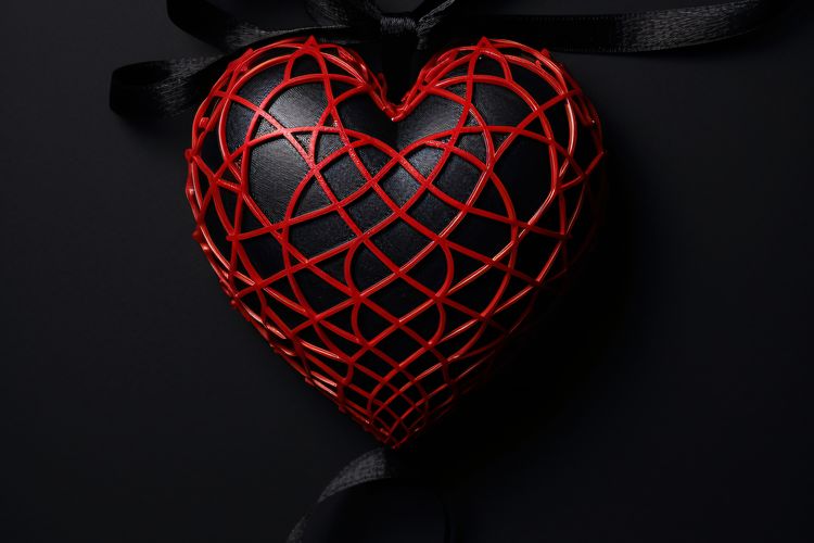 Ilustrasi hati yang sakit