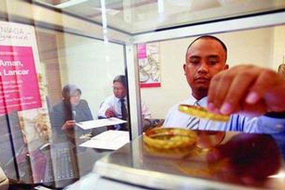 Ilustrasi Gadai Emas