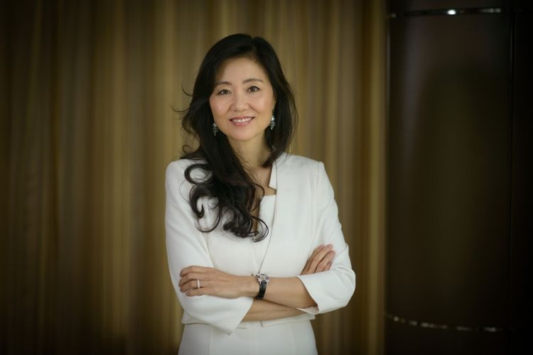 Anggota Wine Pinnacle Awards Committee dan Master of Wine pertama dari Asia, Jeannie Cho Lee turut memeriahkan ajang prestisius ini (Dok. Resorts World Sentosa)