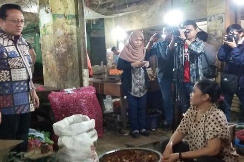Blusukan di Indramayu, Ketua DPD Imbau Prioritaskan Relokasi Pasar Tradisional