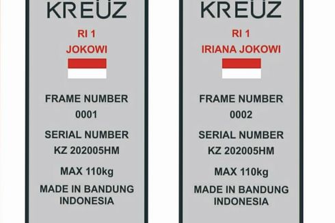 Jokowi Ikut Pesan Kreuz, Sepeda 