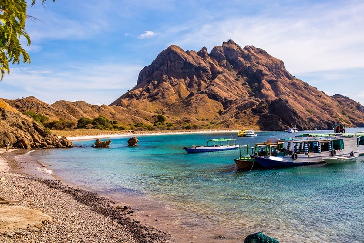 Gili Lawa di Taman Nasional Komodo.