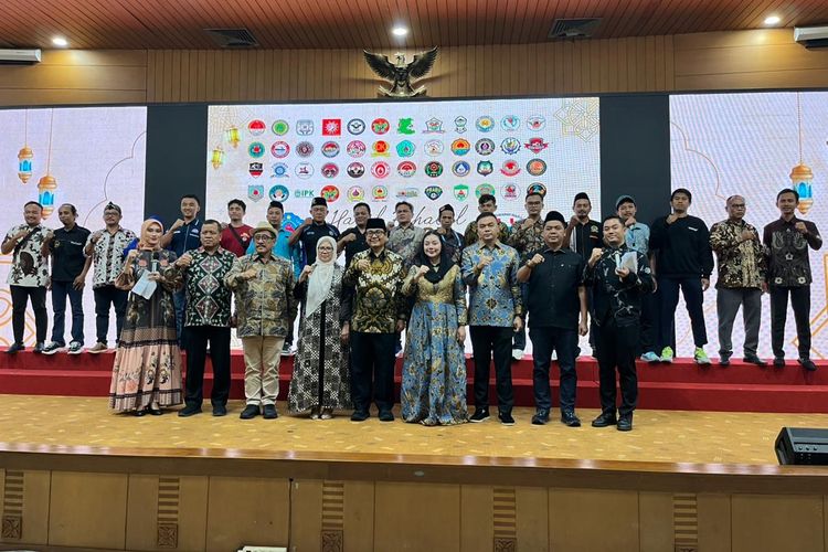 Pelaksanaan diskusi panel Masigab di Auditorium Pusdiklat BPK RI, Jakarta Selatan, Minggu (19/4/2026).