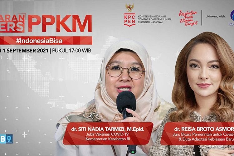 dr Siti Nadia Tarmizi dan dr Reisa Broto Asmoro