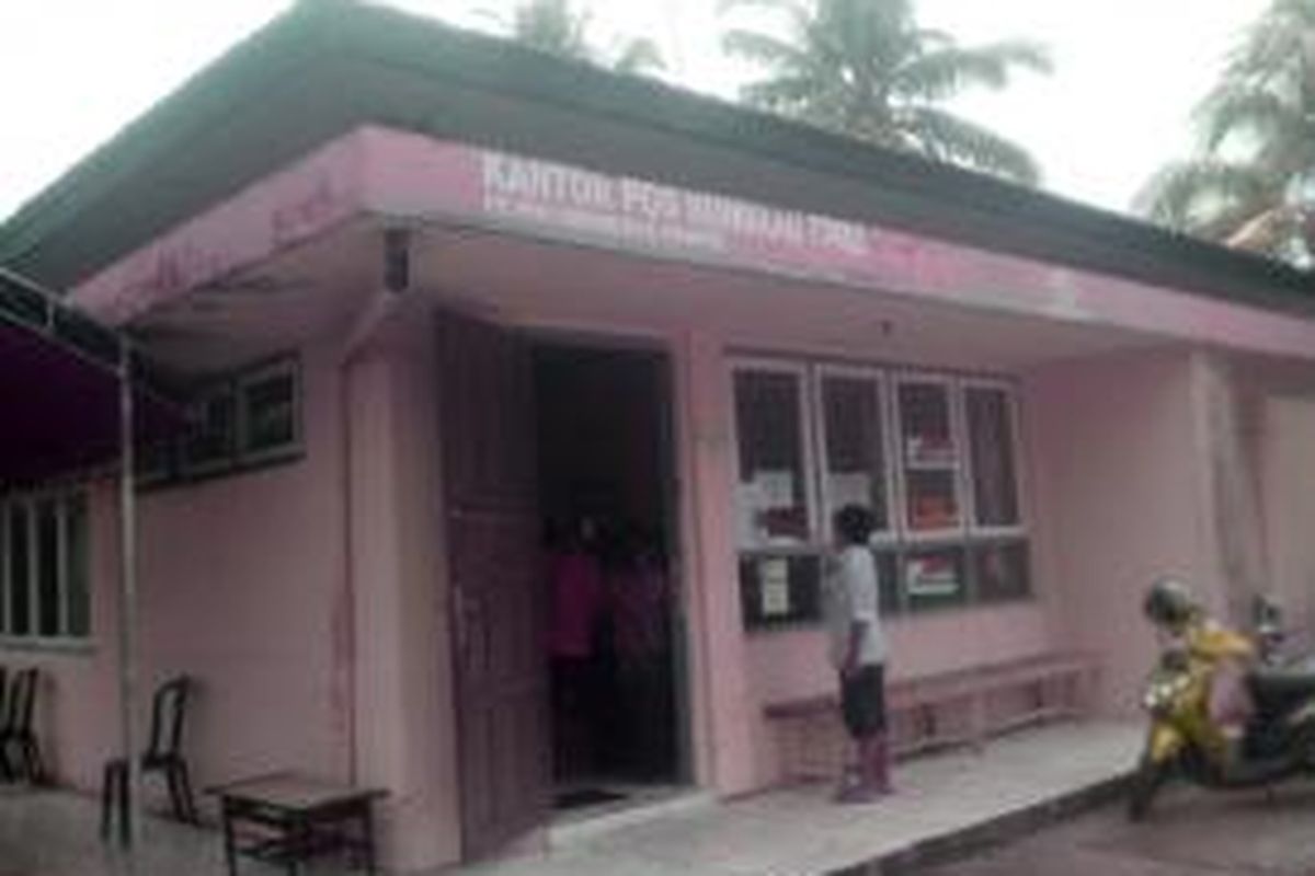 Kantor Pos di Kabupaten Nunukan Kalimantan Utara. 