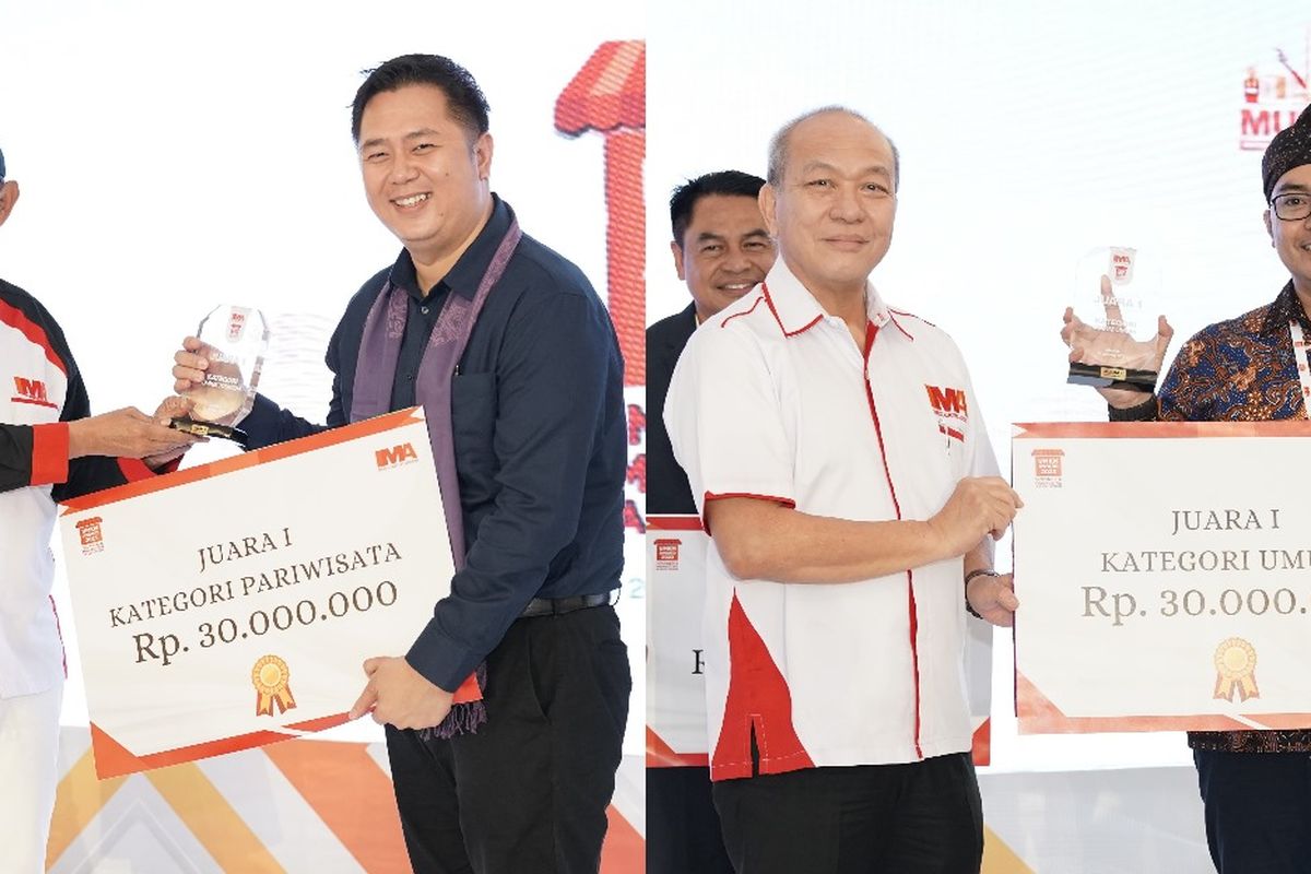 Penyerahan penghargaan kepada para pemenang IMA Award 2023