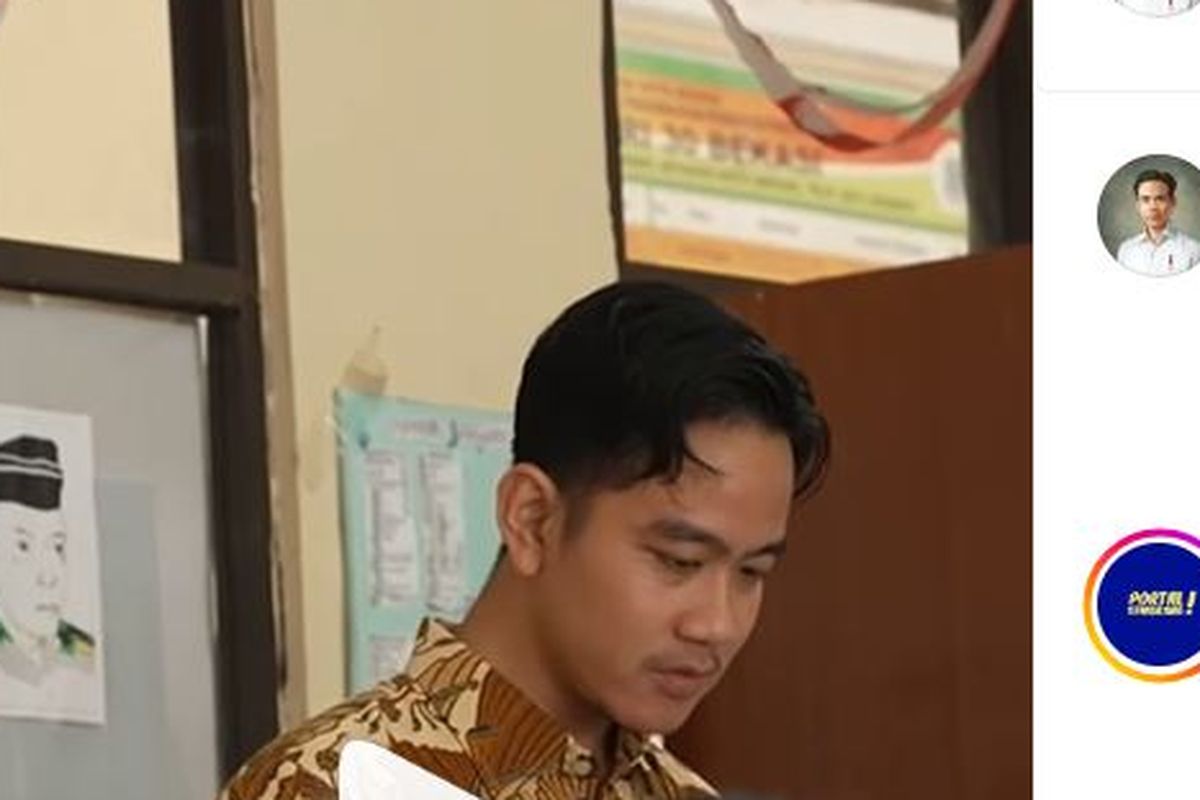 Gibran Cek Makan Bergizi di SMPN 30 Bekasi, Siswa: Nasinya Kurang Pak