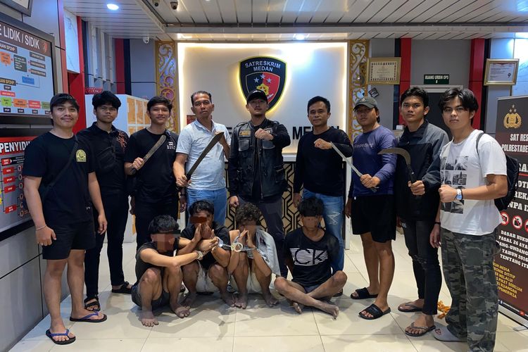 Komplotan Begal Bersenjata Tajam di Terowongan Deli Serdang Ditangkap, Uangnya untuk Beli Sabu