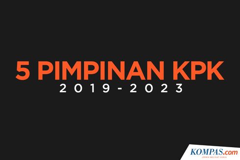 INFOGRAFIK: 5 Pimpinan KPK 2019-2023