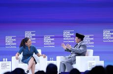 Jadi Pembicara di Forum Ekonomi Qatar, Prabowo Bahas Pembangunan Negara dan Puji Jokowi