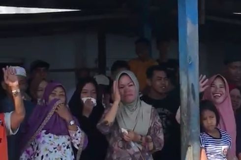 KKN Berakhir, Video Warga Tangisi Kepulangan Mahasiswa Poltekkes Kemenkes Palu di Pelabuhan Kaleroang Viral