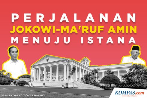 INFOGRAFIK: Perjalanan Jokowi-Ma'ruf Amin Menuju Istana