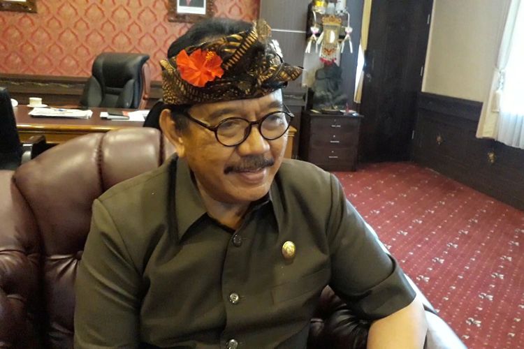 Wakil Gubernur Bali, Tjokorda Arta Ardana Sukawati alias Cok Ace di Denpasar, Senin (2/3/2020).