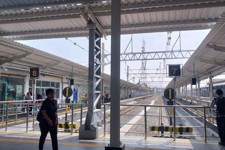 Perluasan Peron 6-8 Stasiun Bogor Rampung, Kini Layani KRL 12 Gerbong