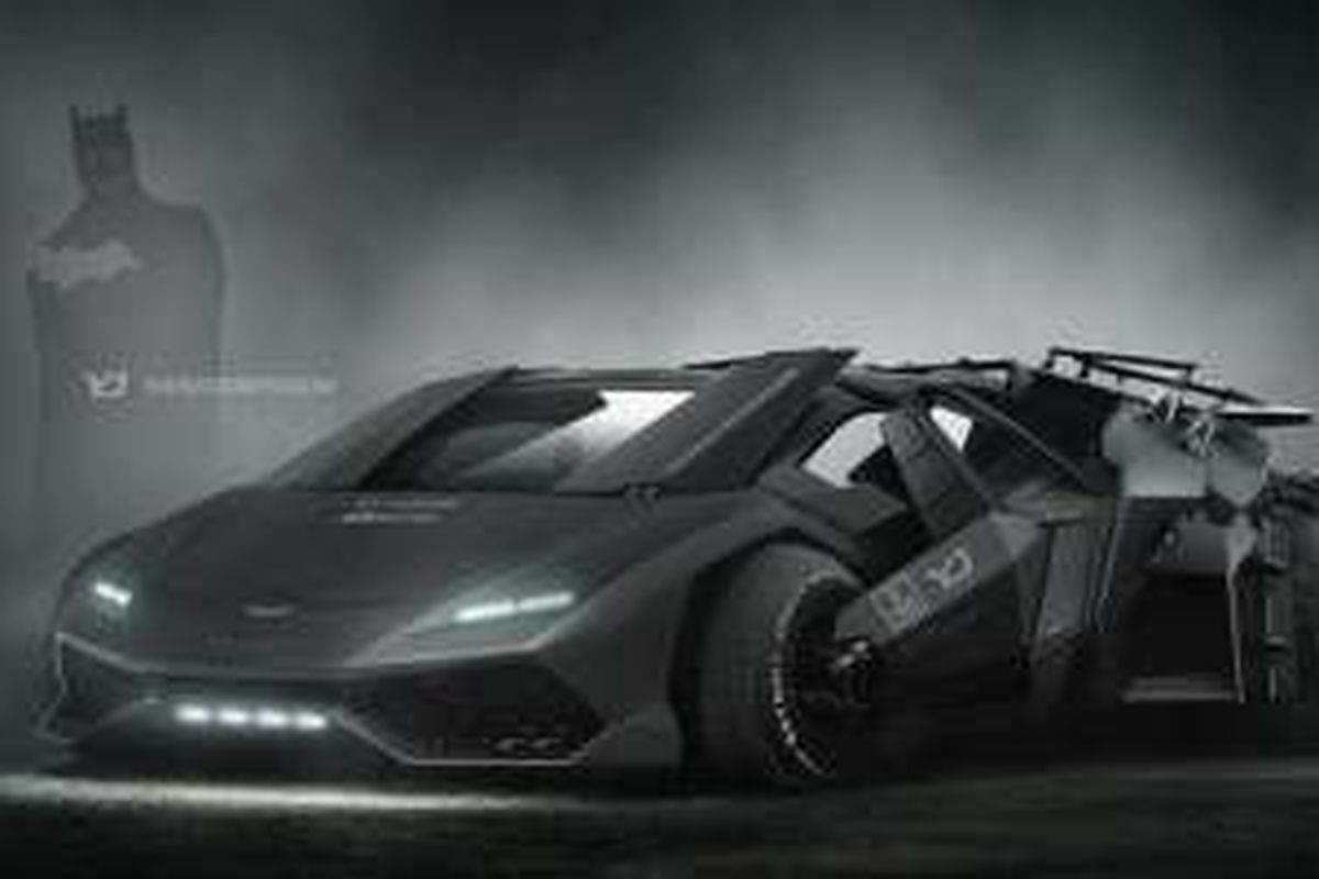 Batmobile versi YasidDesign.