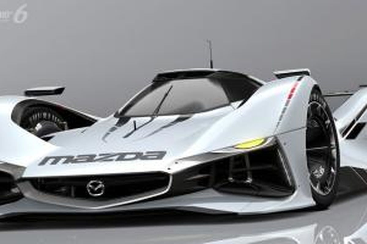 Mazda LM55 memeriahkan game Gran Turismo 6.