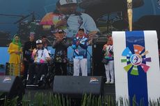 Menpora RI Sambut Kedatangan Obor Asian Para Games 2018
