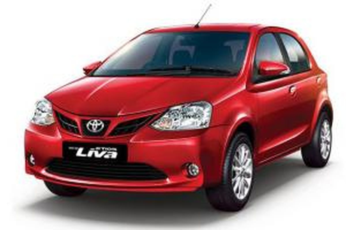 Toyota Etios Liva di India mengalami perubahan wajah.