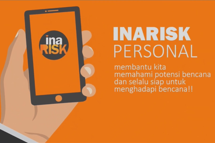 Aplikasi mitigasi bencana dari BNPB, InaRisk