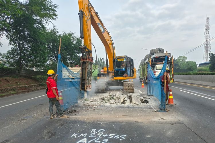 Perbaikan Tol Jakarta-Tangerang