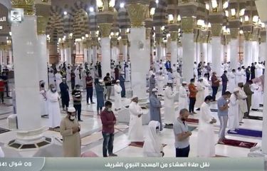 Masjid Nabawi dibuka kembali