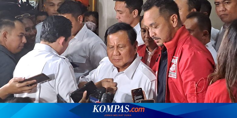 Didukung Sejumlah DPD Golkar Jadi Capres, Prabowo Bilang "Alhamdulillah"