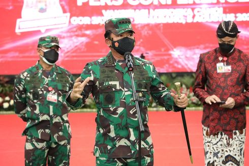 Panglima TNI Ingatkan Tenaga Kesehatan Selalu Patuhi Protokol Kesehatan