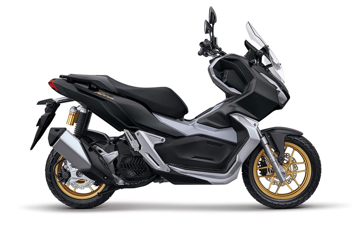 Honda ADV150 Tough Matte Black Gold                     