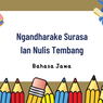 Bahasa Jawa: Ngandharake Surasa lan Nulis Tembang