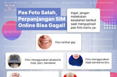 Awas, Pas Foto Salah Bisa Bikin Gagal Perpanjang SIM Online