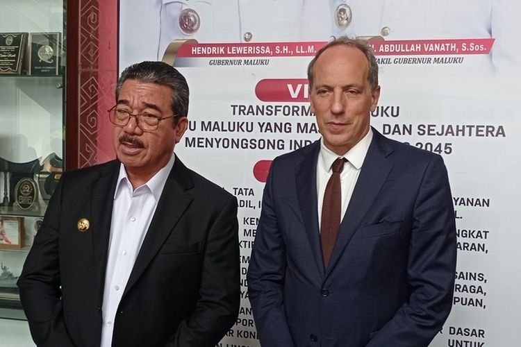 Kunjungi Ambon, Duta Besar Perancis Buka Kerjasama Bidang Pendidikan Bagi 120 SMK di Maluku