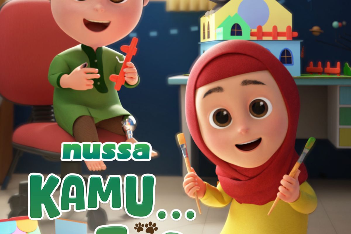 Poster film pendek Nussa: Kamu.. Anta yang akan dirilis di kanal YouTube Nussa Official.