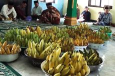 Tradisi Selamatan Maulid Nabi di Magetan, Gantikan Tumpeng dengan Pisang