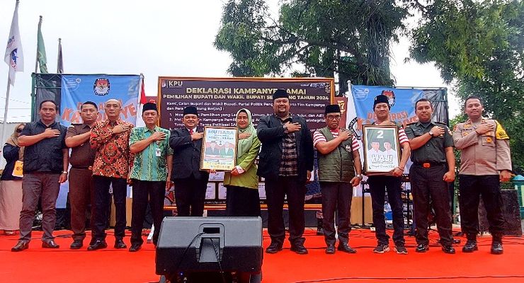 Deklarasi Kampanye Damai di Semarang, Ngesti Joget Bersama Pendukung