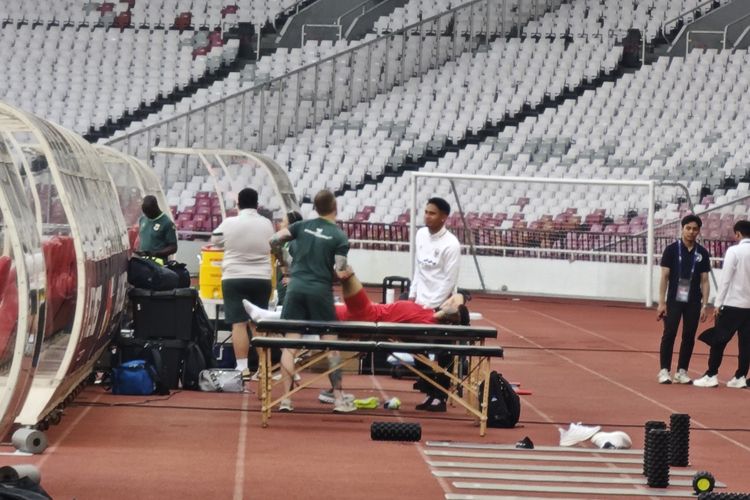 Pemain Timnas Indonesia, Calvin Verdonk dan Marselino Ferdinan, tak mengikuti latihan resmi jelang lawan Timnas Oman