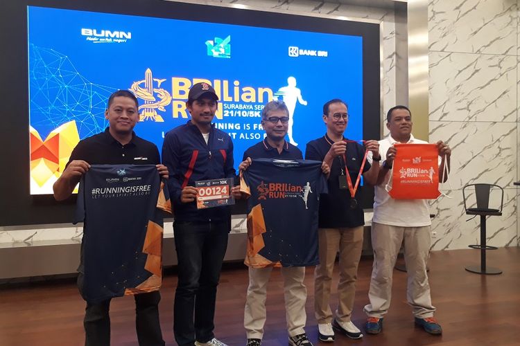 BRIlian Run 2019 kembali digelar di Surabaya sebagai bagian dari rangkaian ulang tahun BRI yang ke-124. BRIlian Run 2019 Surabaya Series berlangsung pada tanggal 1 Desember 2019. 