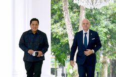Erick Thohir Ungkap Alasan Antar Presiden FIFA ke Istana Negara