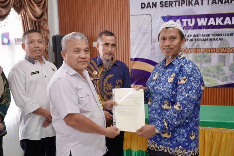 Akhirnya, Muhammadiyah Kantongi Sertipikat Tanah Wakaf Pohuwanto 