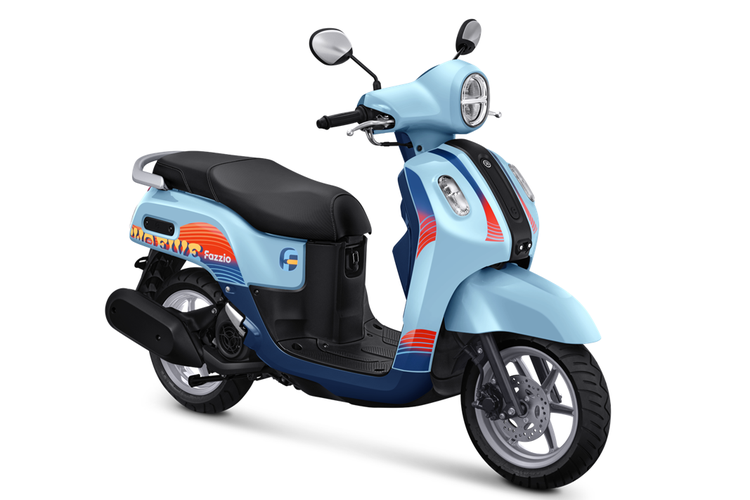 Yamaha Fazzio Punya Warna Baru Sunset Blue, Harga Rp 23 Jutaan
