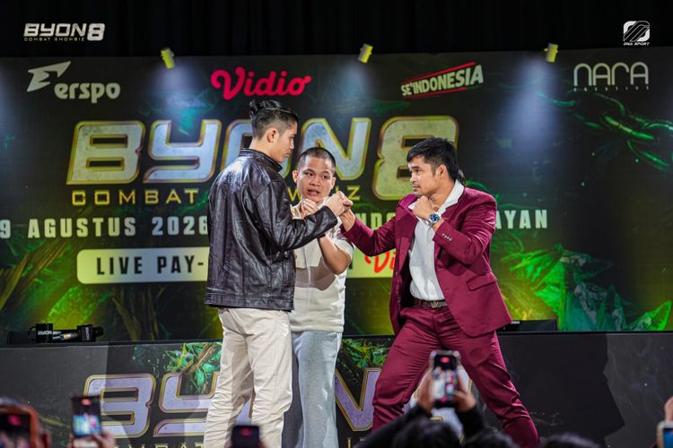 Byon Combat Showbiz 8 Digelar 29 Agustus, Jeka Saragih Perebutkan Sabuk Asia