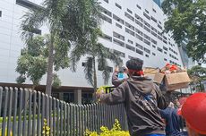 Kesal Tuntutannya Tak Digubris, Sopir Truk Lempari Tower Pelindo dengan Sampah