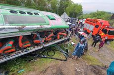 Penyebab Sementara Kecelakaan Bus di Bantul yang Menewaskan 13 Orang