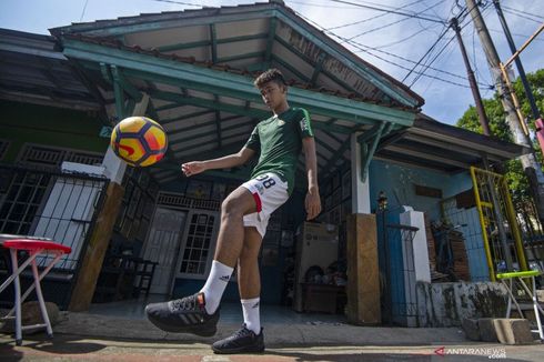 Sutan Zico Nikmati Proses Latihan Virtual Timnas U-19 Indonesia