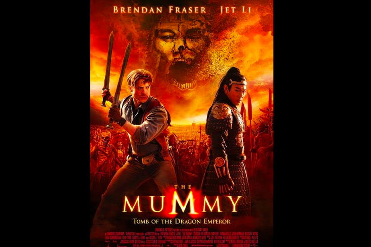 Poster film The Mummy: Tomb of The Dragon Emperor