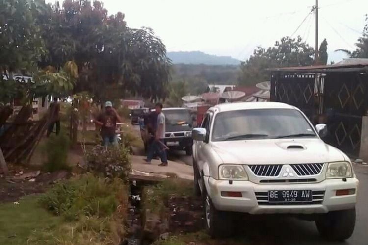 Situasi bentrok di Empat Lawang, akibat dua kubu timses Paslon saling serang