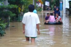 18 Desa di Kendal Terendam Banjir hingga Satu Meter