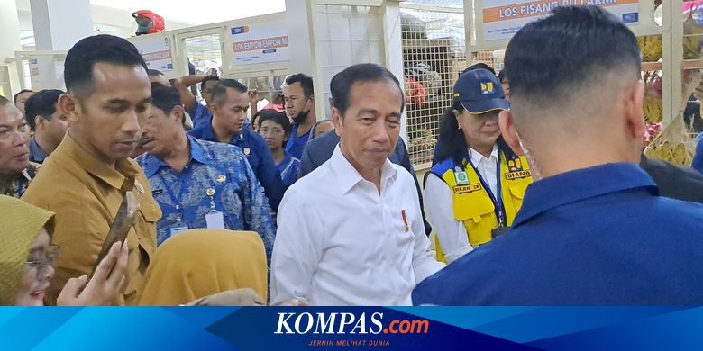 Jokowi Kaget Lihat Pasar Jongke Solo Usai Direhabilitasi: Mal Saja Kalah
