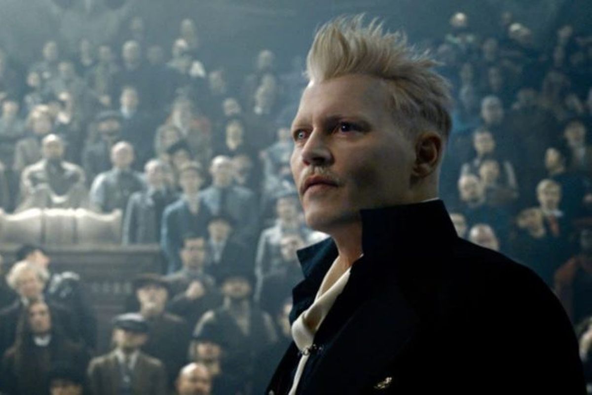 Johnny Depp di film Fantastic Beasts