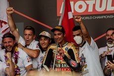 Diwarnai Hujan dan Genangan, Sirkuit Mandalika Jadi Saksi Lahirnya Juara WSBK 2021