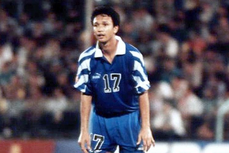 Fandi Ahmad, pemain asing asal Singapura yang bermain di klub Niac Mitra pada musim kompetisi Galatama 1982-1983.